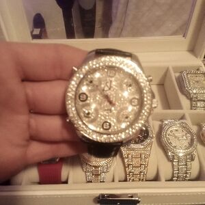 Jkco. Iced out watch (Moissanite)